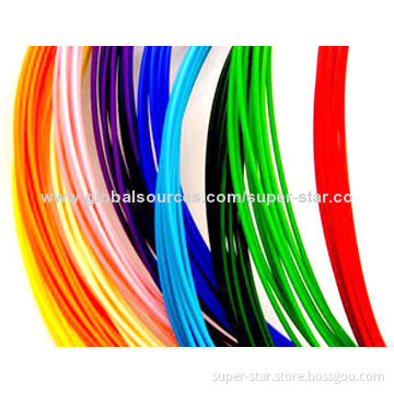 PLA 3D Printing Filament with 21-color Selection, 1.75/3.00mm, High-strength